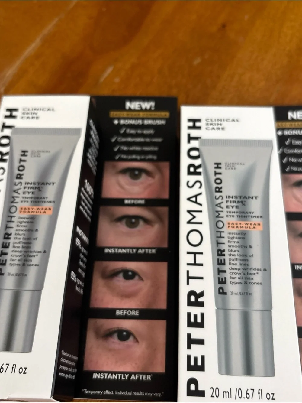 2x Peter Thomas Roth Instant Firmx Eye Cream - new